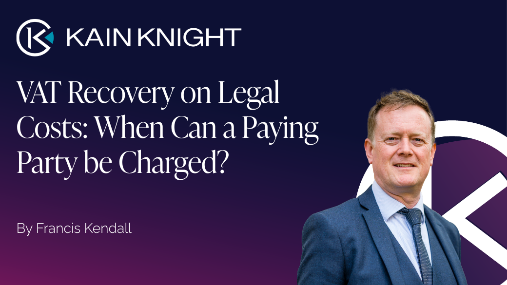 VAT Recovery on Legal Costs: When Can a Paying Party be Charged? (2026 Guide)