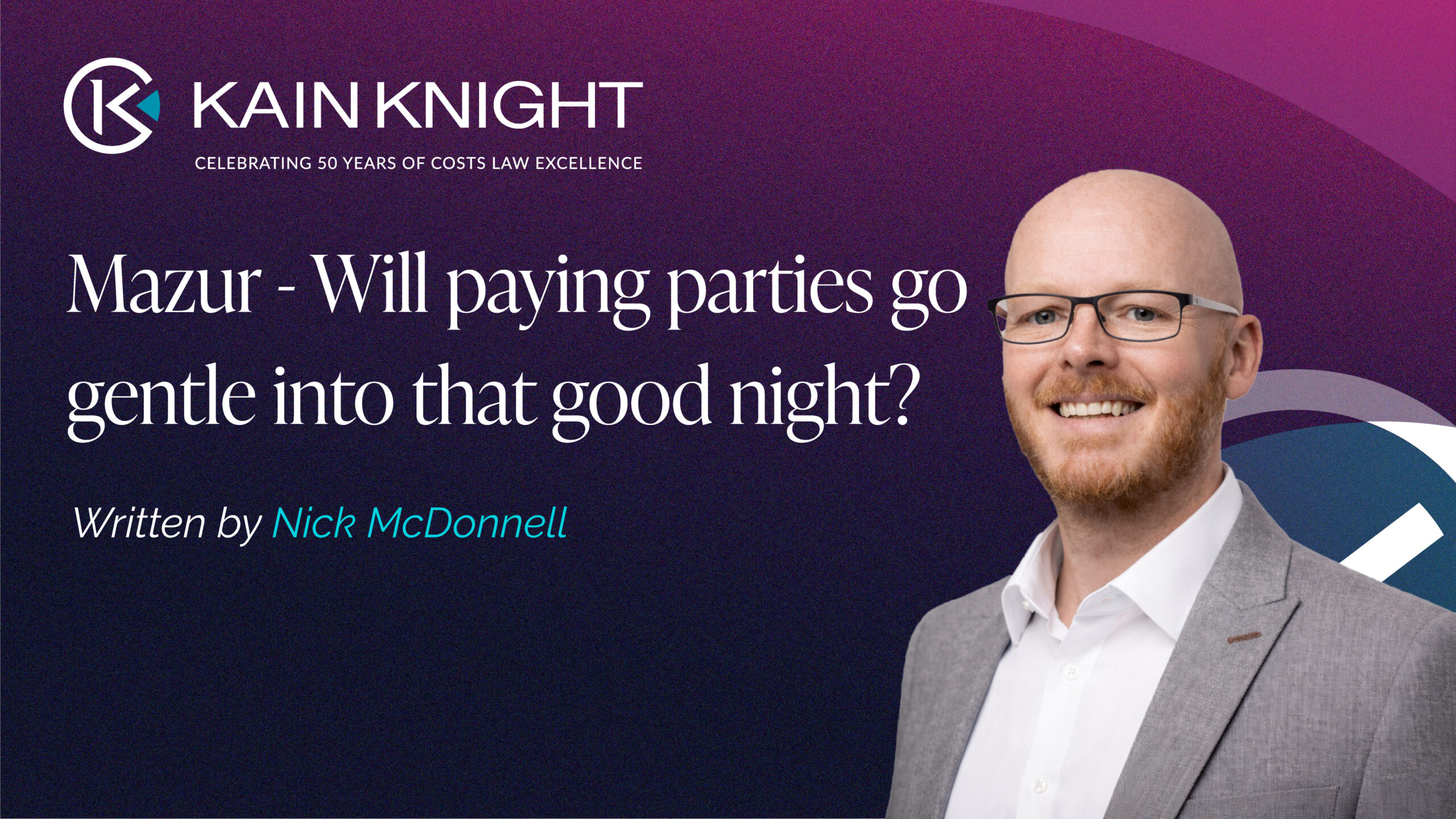 Mazur – Will paying parties go gentle into that good night?