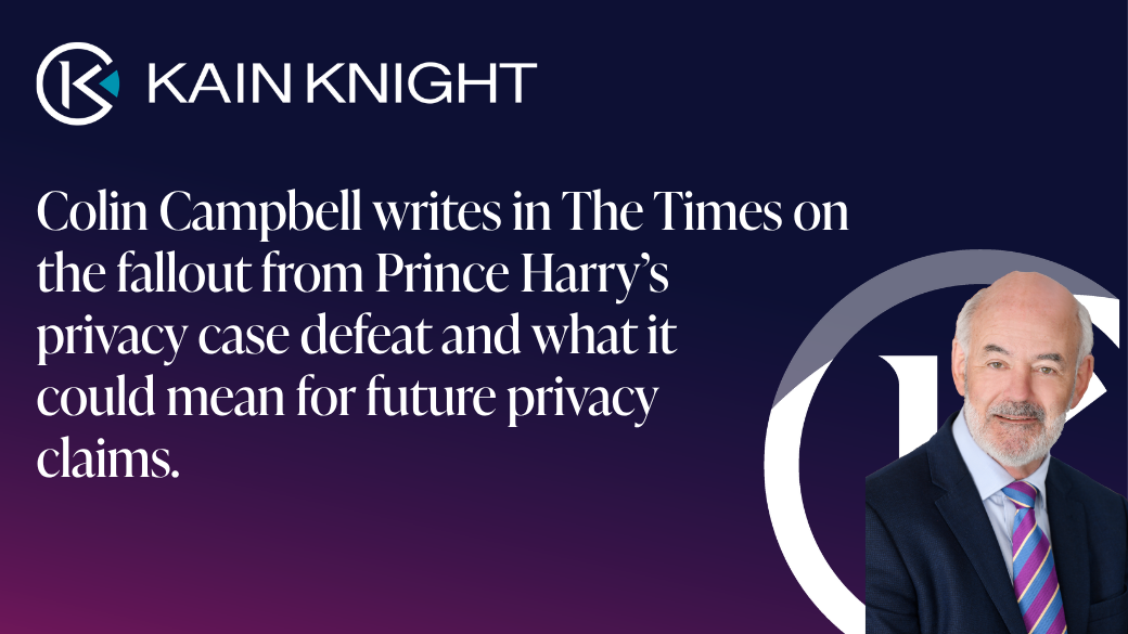 Colin Campbell writes in The Times on whether Associated Newspapers’ costs bill might finally bring the curtain down on celebrity privacy litigation.